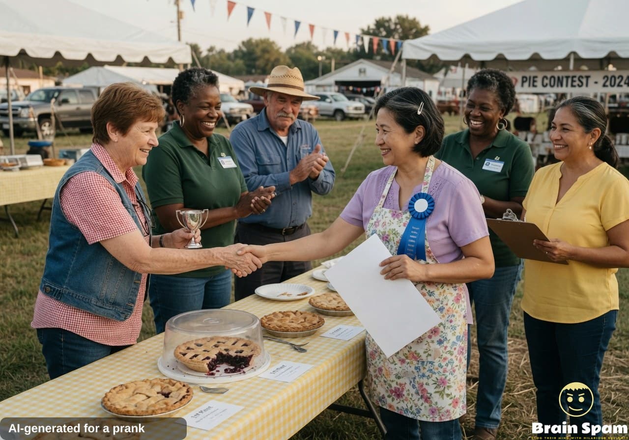 Carla Su Wins County Fair Pie Contest But Vows Recipe Will Never Be Shared