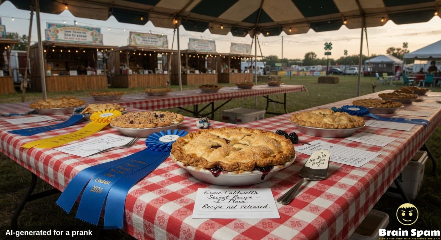 Esme Caldwell's Secret Pie Recipe Sparks County Fair Delight